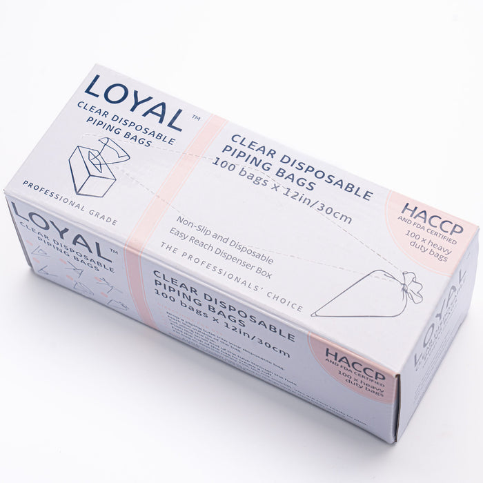 CLEAR DISPOSABLE PIPING BAG 12in(30cm), 15in(38cm), 18in (46cm) 100 bags