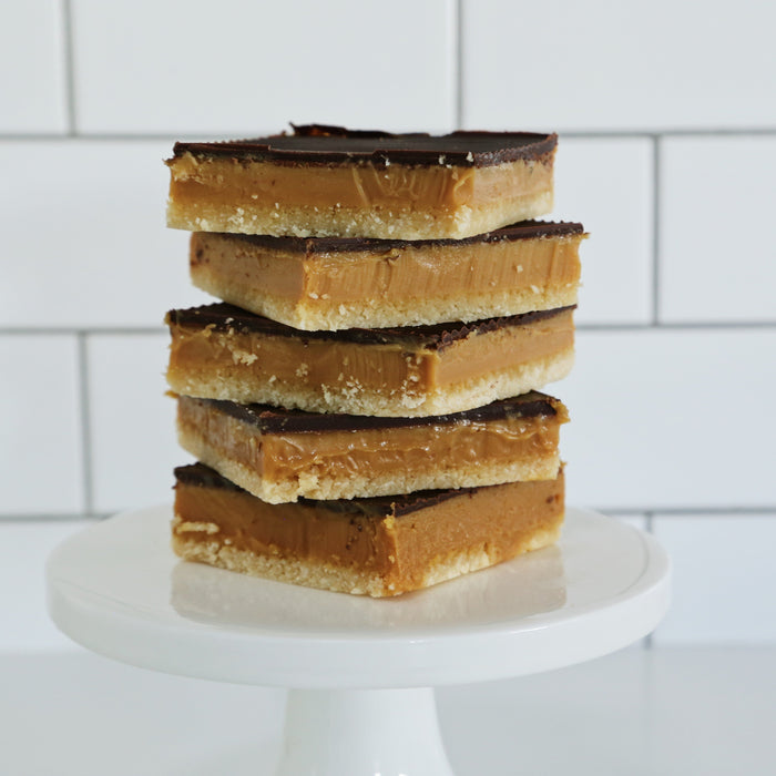 12 Caramel Slice