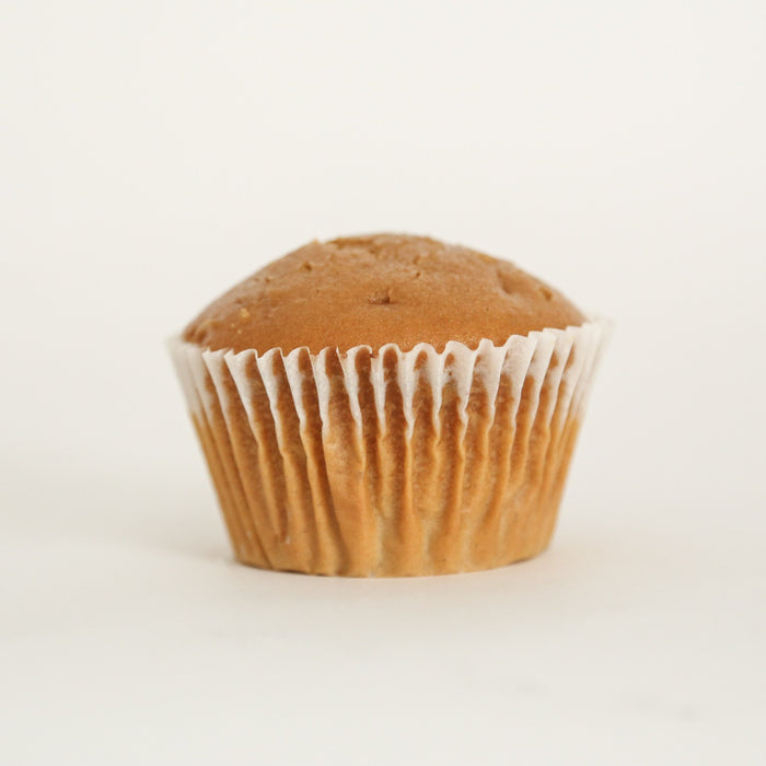 12 Naked Caramel Cupcakes 7cm (No 7 in sample box)