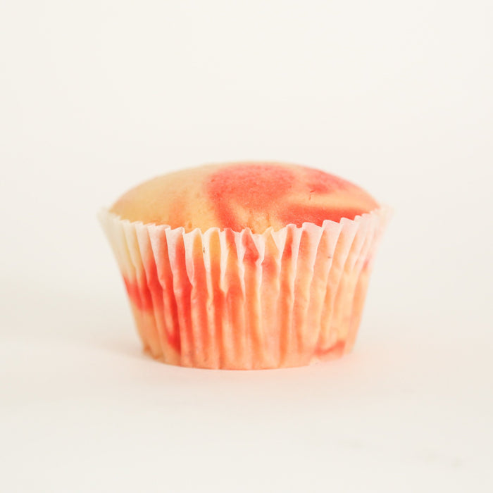 24 Naked Mini Swirl Rasp Cupcakes 398mm