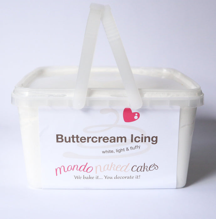 Buttercream 2.2 Ltr Mondo Pure White Icing