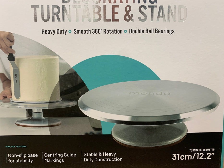 Turntable Stainless Steel 31cm/12" mondo