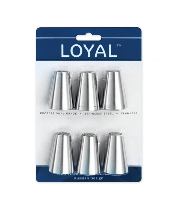 PIPING TIPS FLOWER Russian (6 nozzles)
