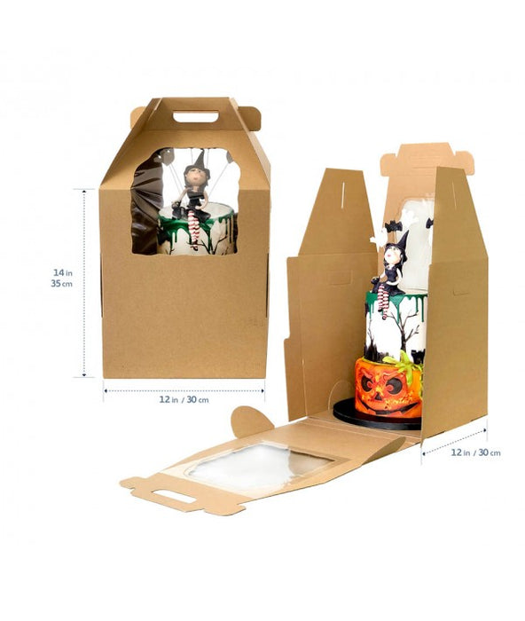 Cake Box Window (BUY 10 or MORE MDF Boards or Boxes get 10% OFF)