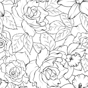 Stencil MESH FLEUR Caking it Up