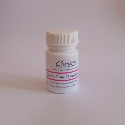 Creative HOT AS PINK Choc Oil 30g by K. Sabbath