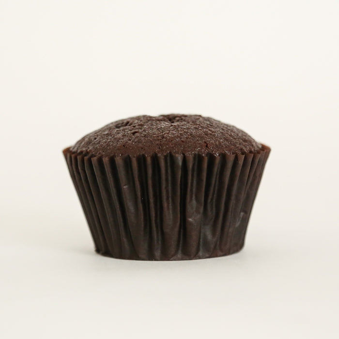 12 Naked "Flourless" Chocolate Cupcakes 7cm