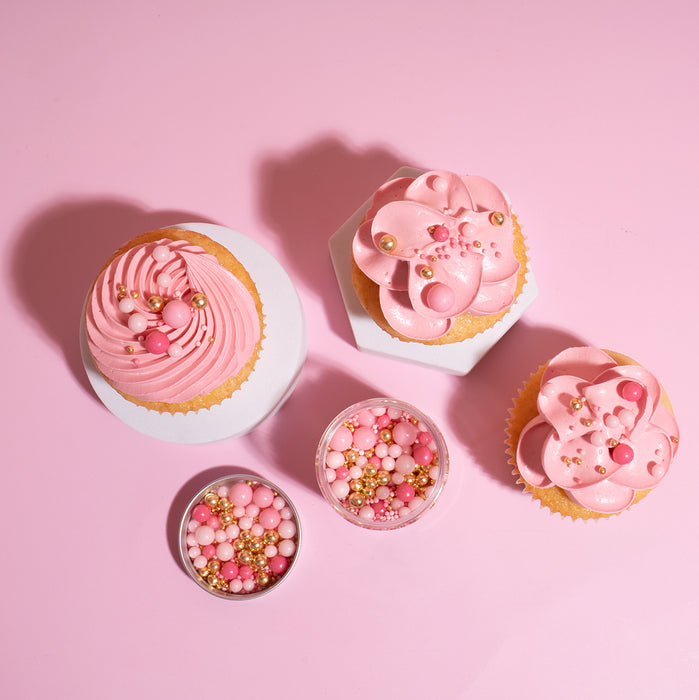 PINK VELVET Crunch Sprinkles 70g - by Sprinks