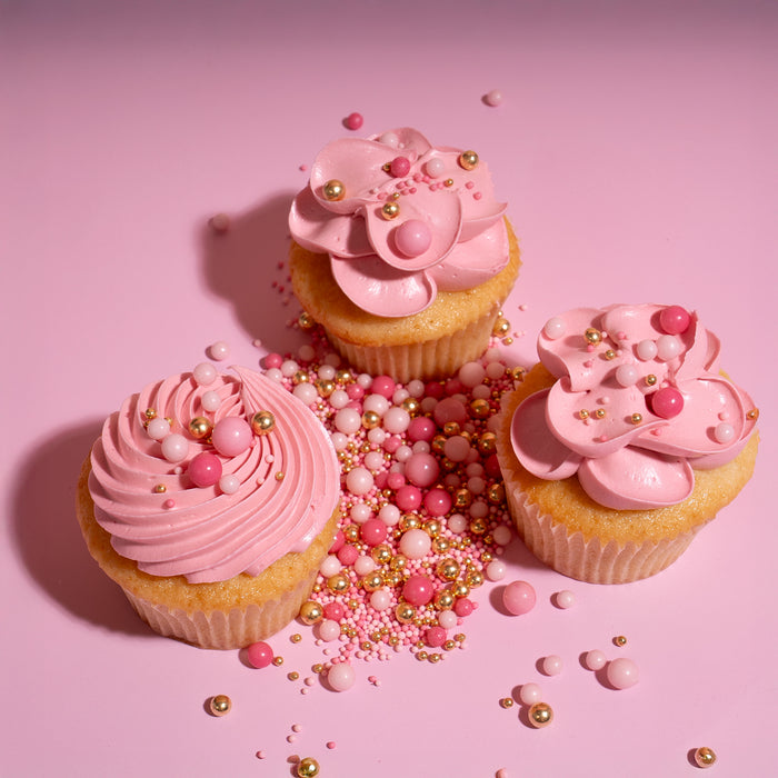 PINK VELVET Crunch Sprinkles 70g - by Sprinks