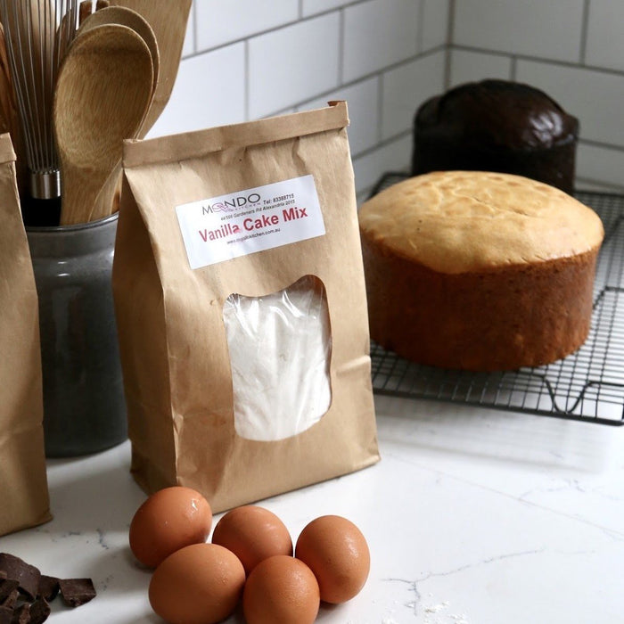 Bake at Home 1kg Cake Mixes - Chocolate Mud, Red Velvet & Vanilla