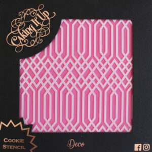 Stencil Cookie DECO by Caking It Up