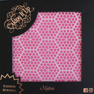 Stencil Cookie MATRIX by Caking It Up