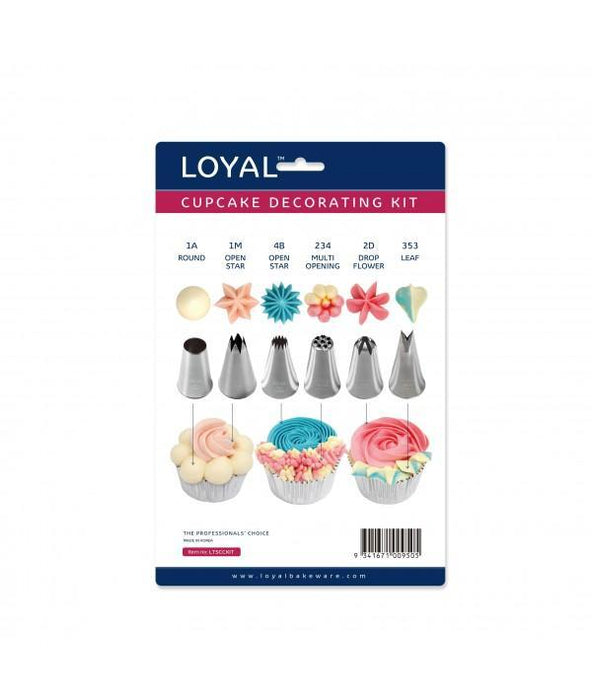 Cupcake Piping Decorating Kit (Loyal)