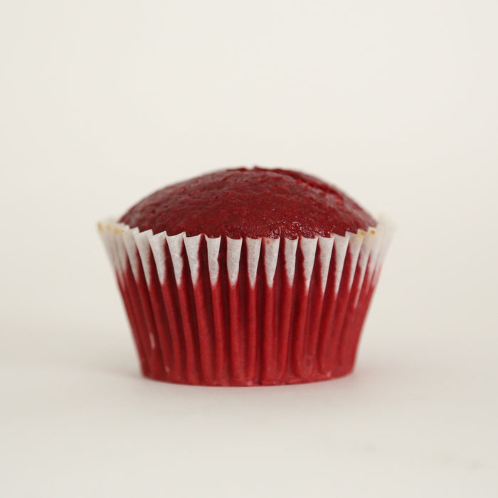 12 Naked Red Velvet Cupcakes