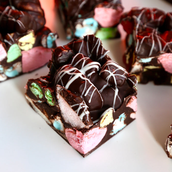 6 Rocky Road Slice