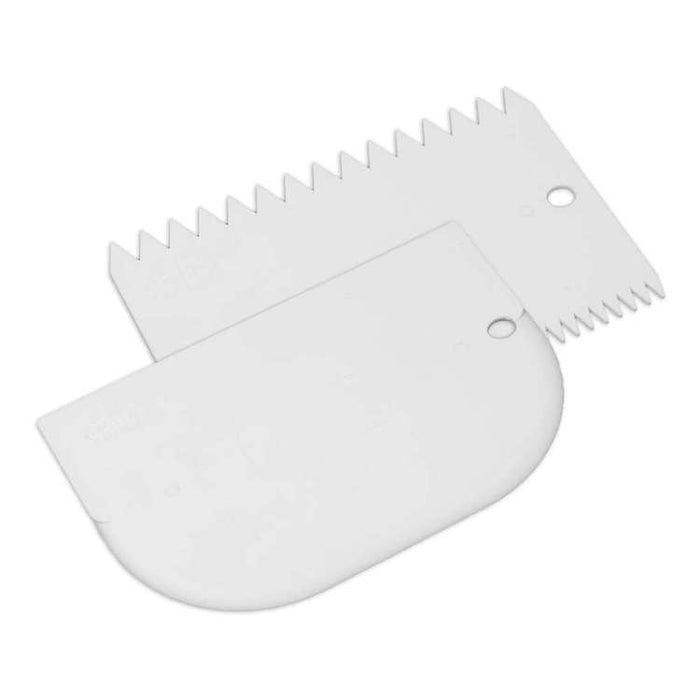 Icing Comb & Bowl Scrapper set (mondo)